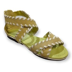 Topshop Apple Green Sandals, 4